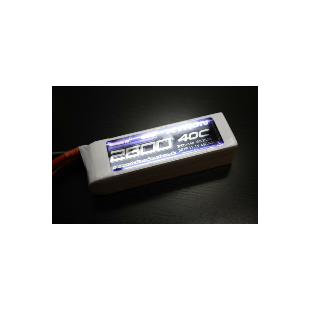 SLS XTRON 2600mAh 2S1P 7,4V 40C/80C