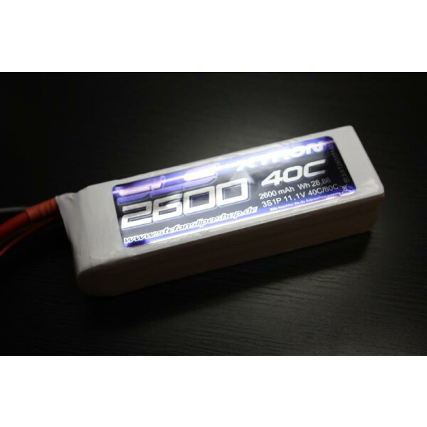 SLS XTRON 2600mAh 2S1P 7,4V 40C/80C