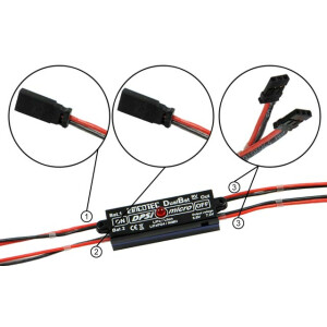 DPSI Micro DualBat 5.5V/5.9V MPX - Produktbeschreibung