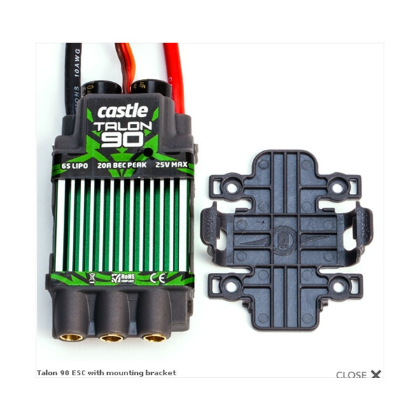 Castle Talon 90 Regler