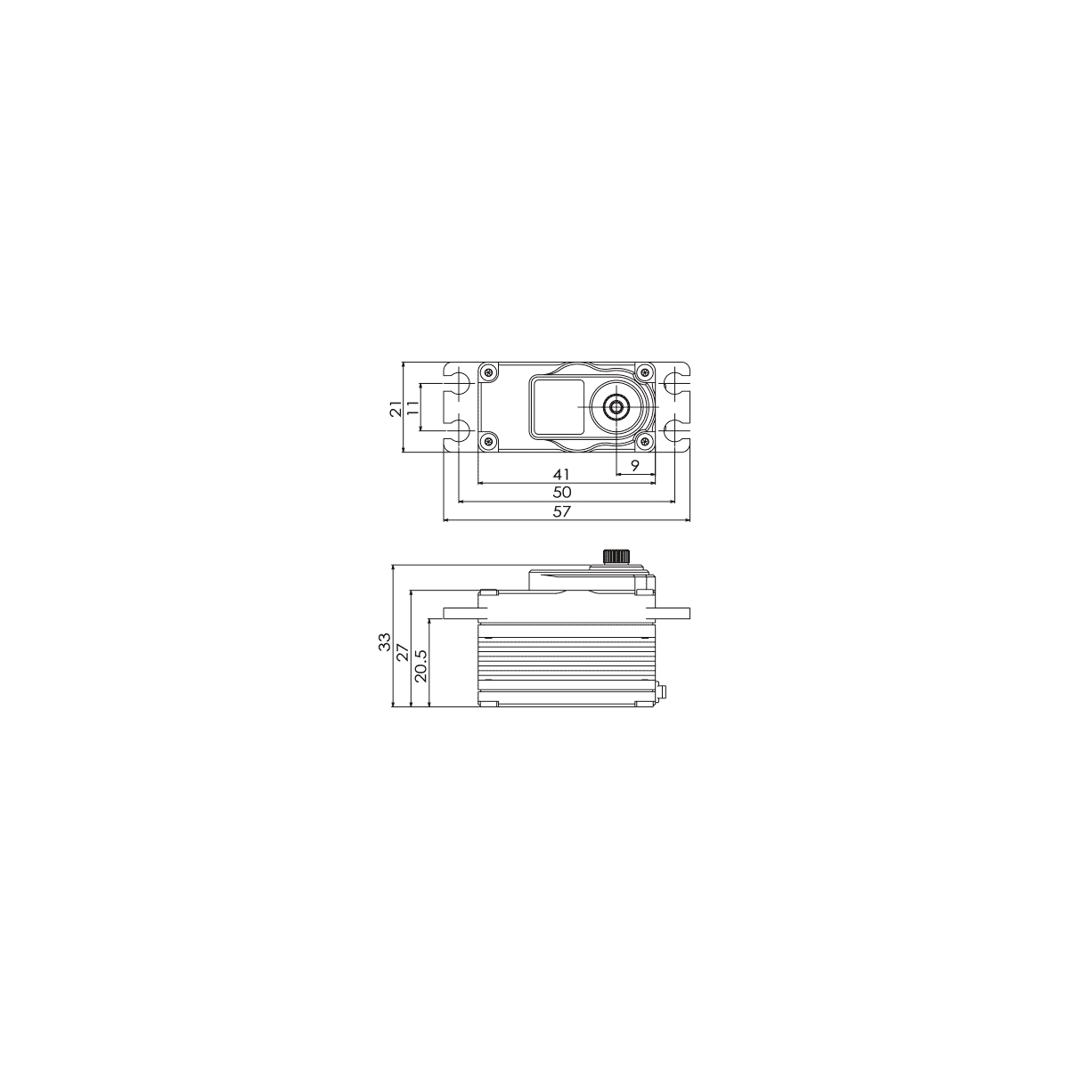 JR Servo ELS01 für FBL