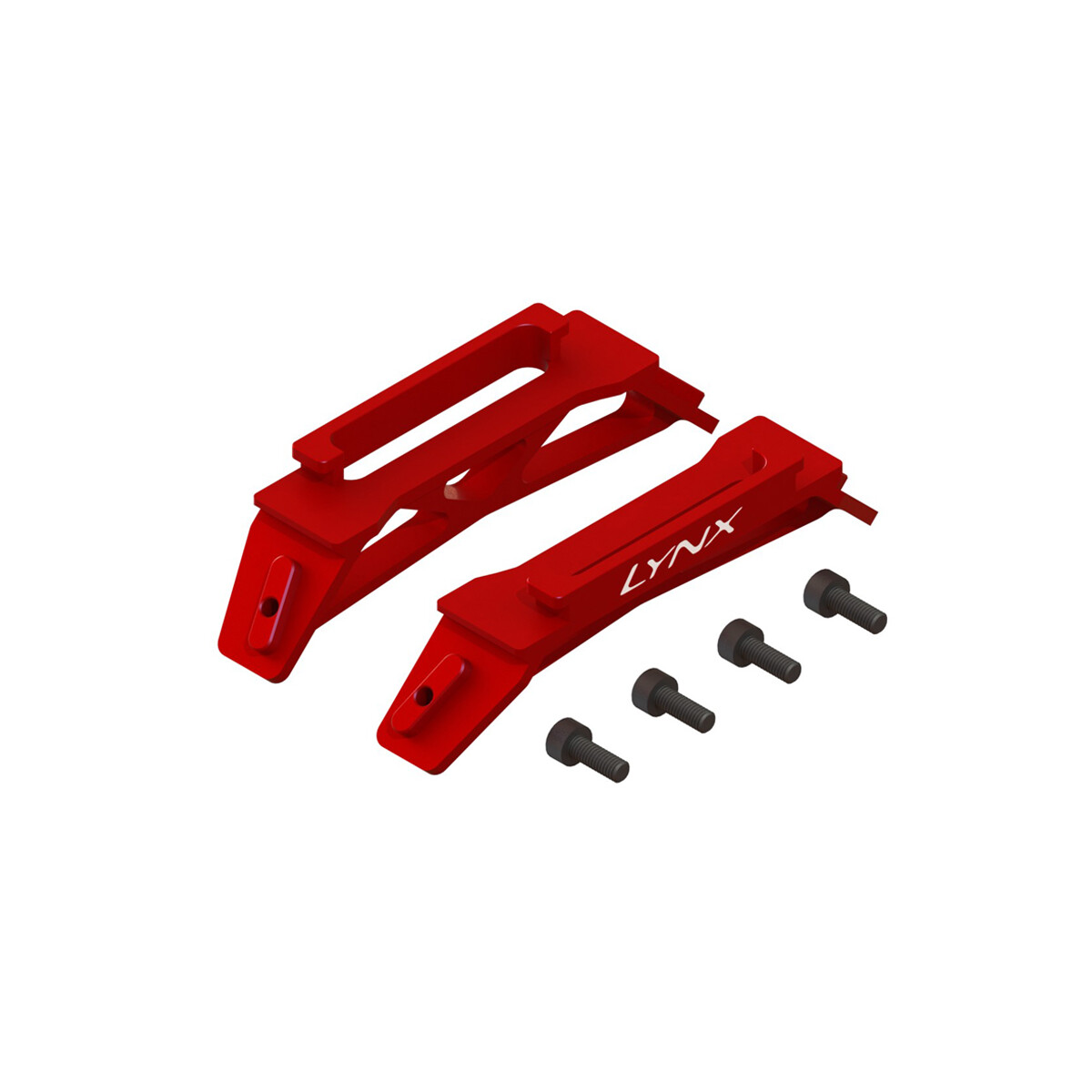 LX0563 - GOBLIN 500 - Ultra Landing Gear Support - Red...