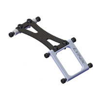 LX0514 - GOBLIN 500/570 - Tail Upper Case - Silver