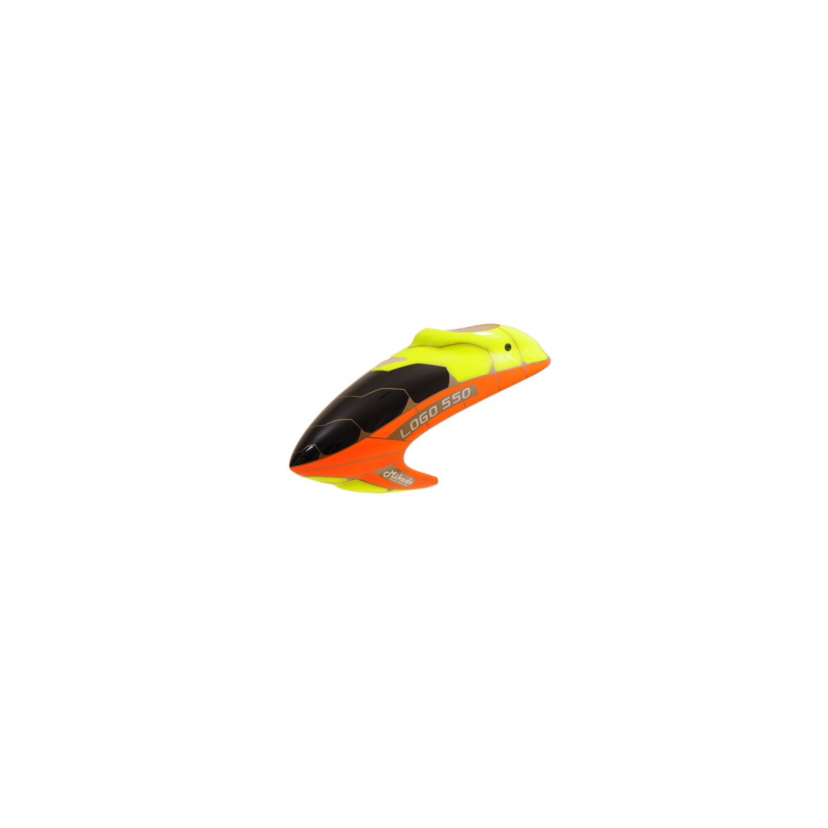 Haube LOGO 550 XX neon-gelb/neon-rot