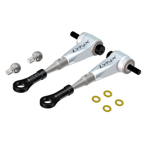 LX0605 - T-REX 450 L / PRO - Ultra DFC Arm - Set - Silver