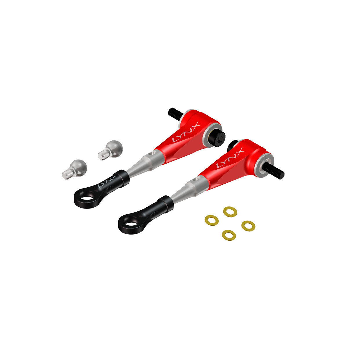 LX0606 - T-REX 450 L / PRO - Ultra DFC Arm - Set - Red Devil