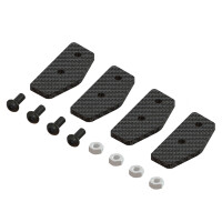 LX0574 - GOBLIN 700 - Ultra Landing Gear Stiffener Set - Carbon Fiber
