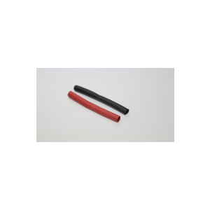 Schrumpfschlauch PE 10mm schwarz/rot je 1m