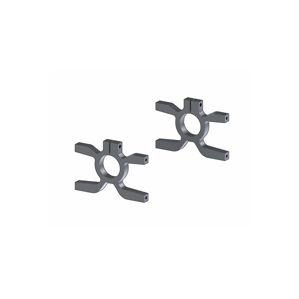 Heckrohrklemmung Ø22mm, LOGO 550 Carbon