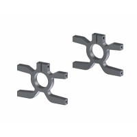 Heckrohrklemmung Ø22mm, LOGO 550 Carbon