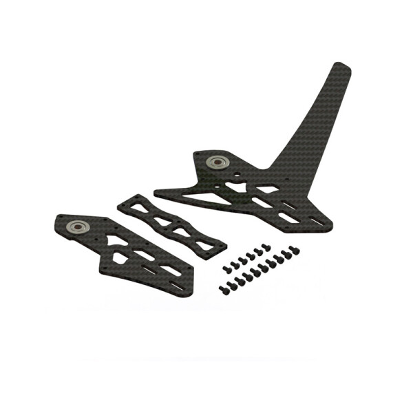 LX1085 - GOBLIN 500 - 550 Stretch Tail Kit - Carbon Spare