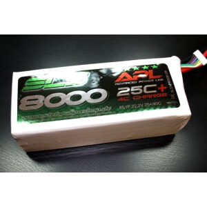 SLS APL 8000mAh 3S1P 11,1V 25C+/40C