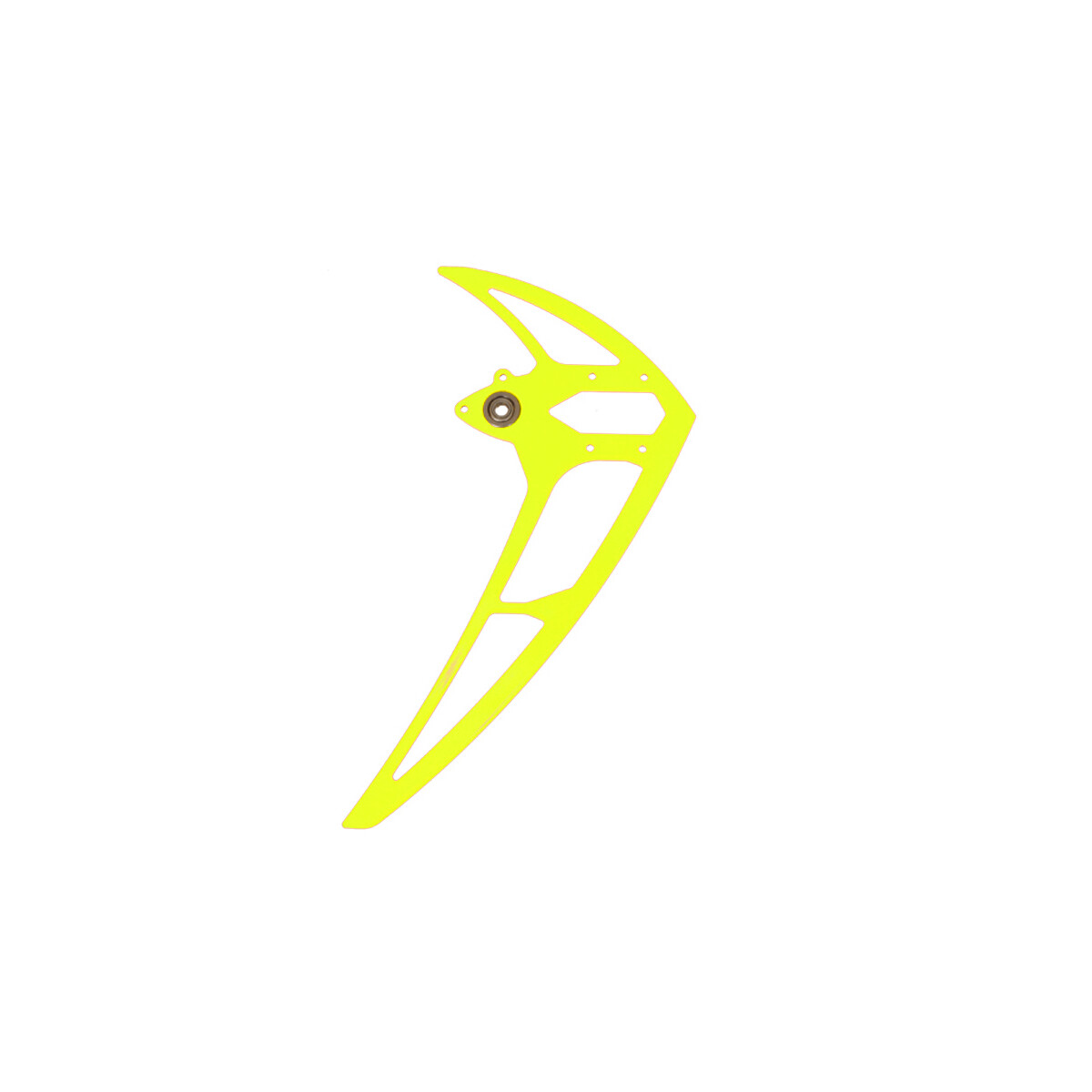 Seitenleitwerk neon-gelb