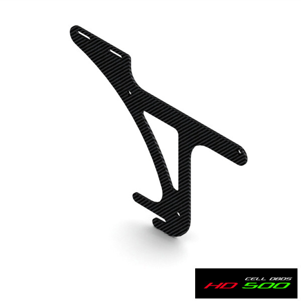 HD500-2018 Main Frame Front CF 1.5 mm