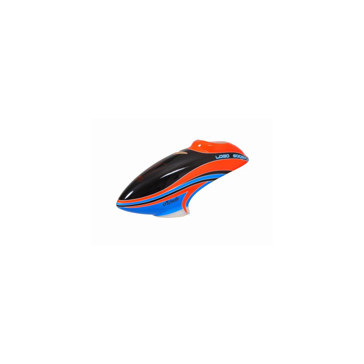 Neon Red Blue Canopy LOGO 600 SX - V2