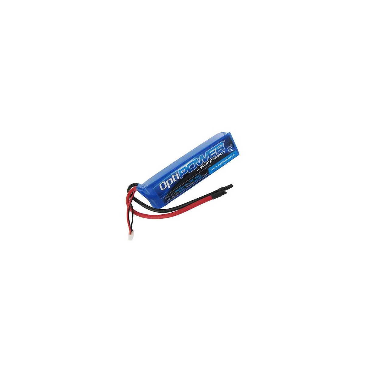 OptiPower Lipo Cell Battery 3650mAh 3S 35C