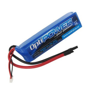 OptiPower Lipo Cell Battery 3650mAh 3S 35C