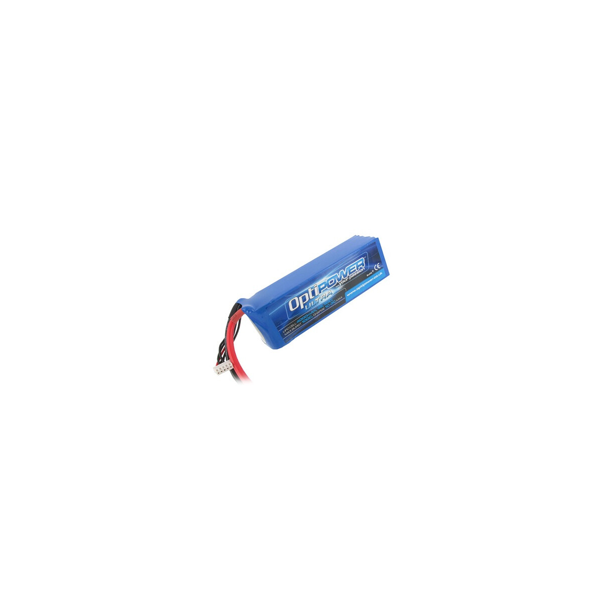 OptiPower Ultra 50C Lipo Cell Battery 4000mAh 4S 50C
