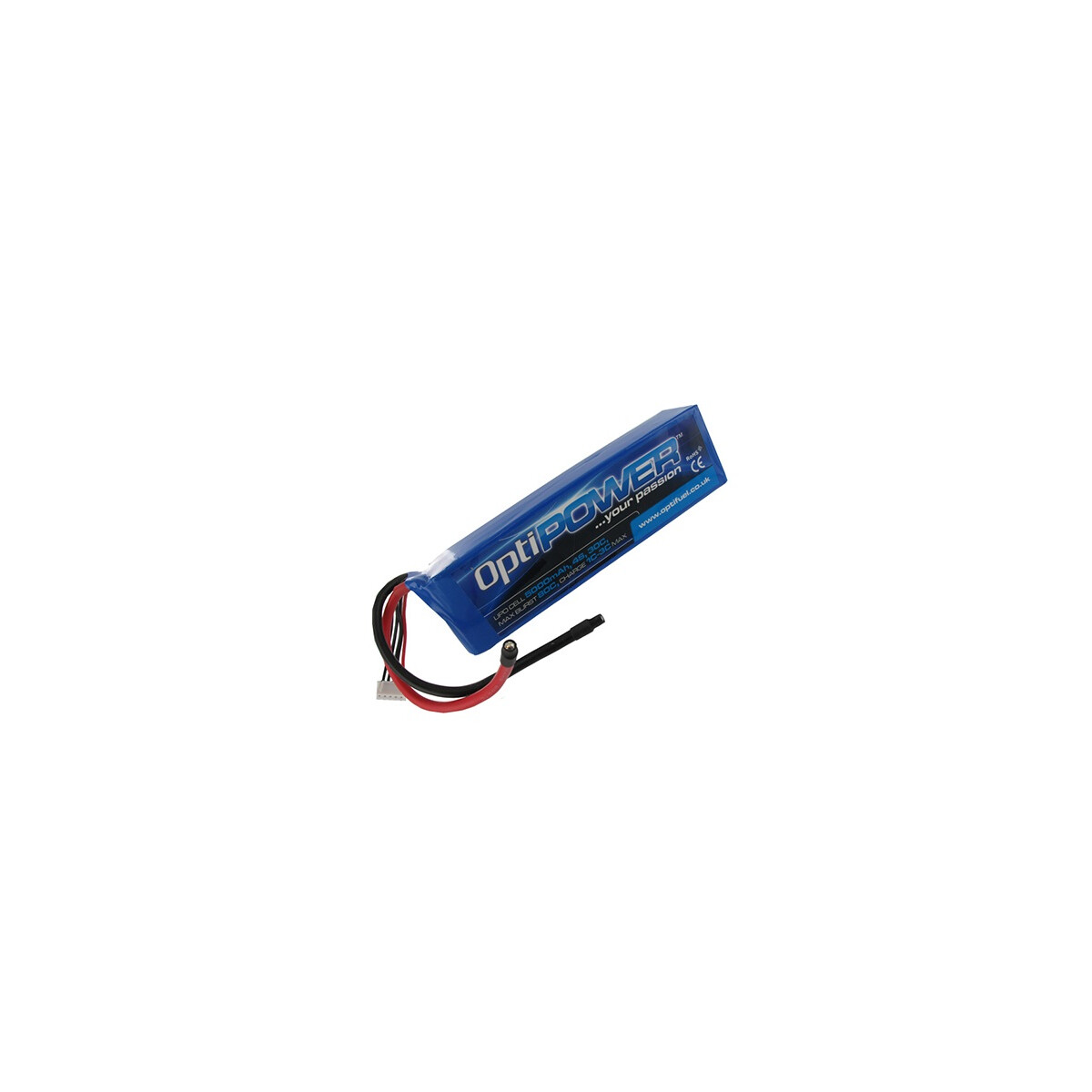 OptiPower Lipo Cell Battery 5000mAh 4S 30C