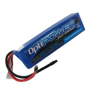 OptiPower Lipo Cell Battery 5000mAh 4S 30C