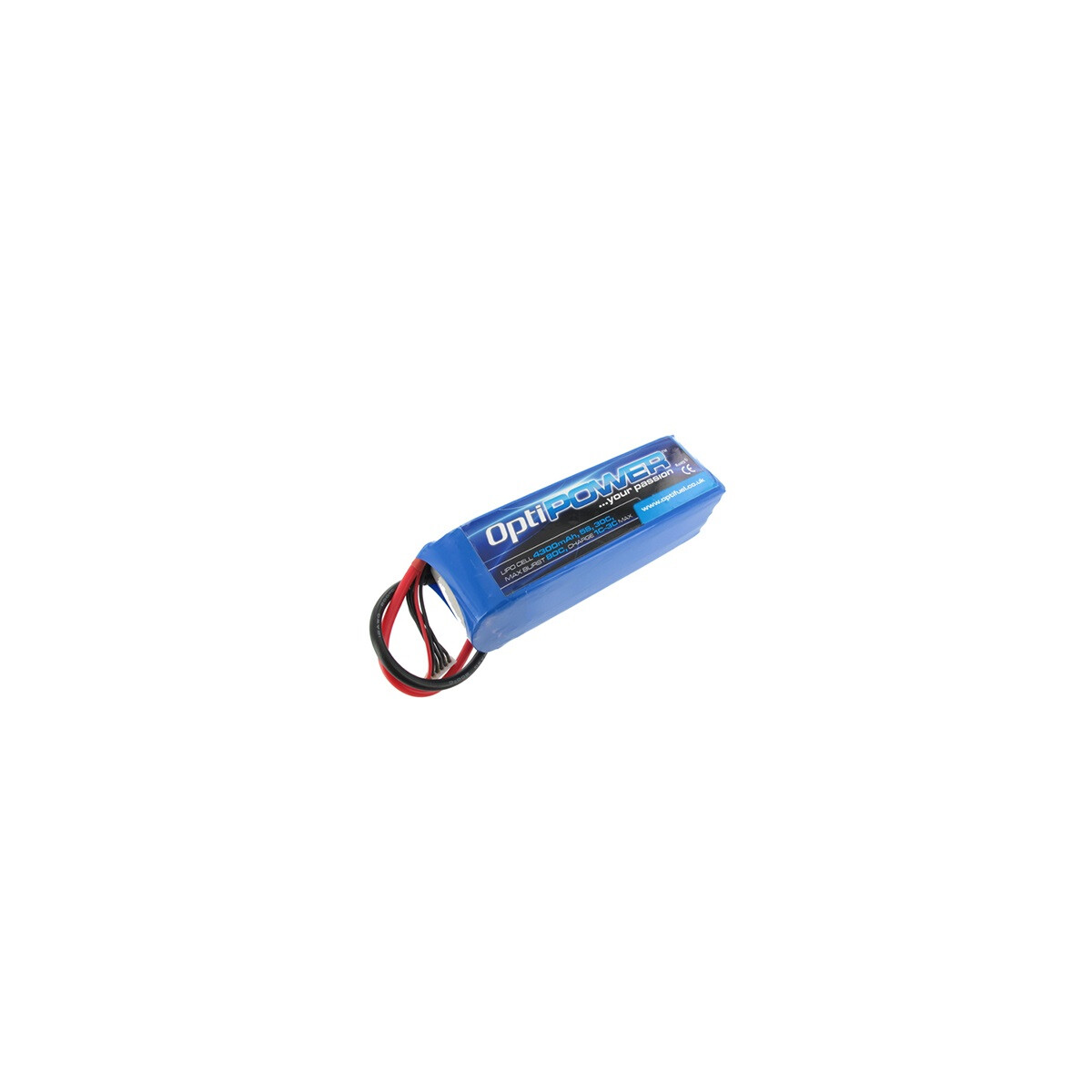 OptiPower Lipo Cell Battery 4300mAh 5S 30C