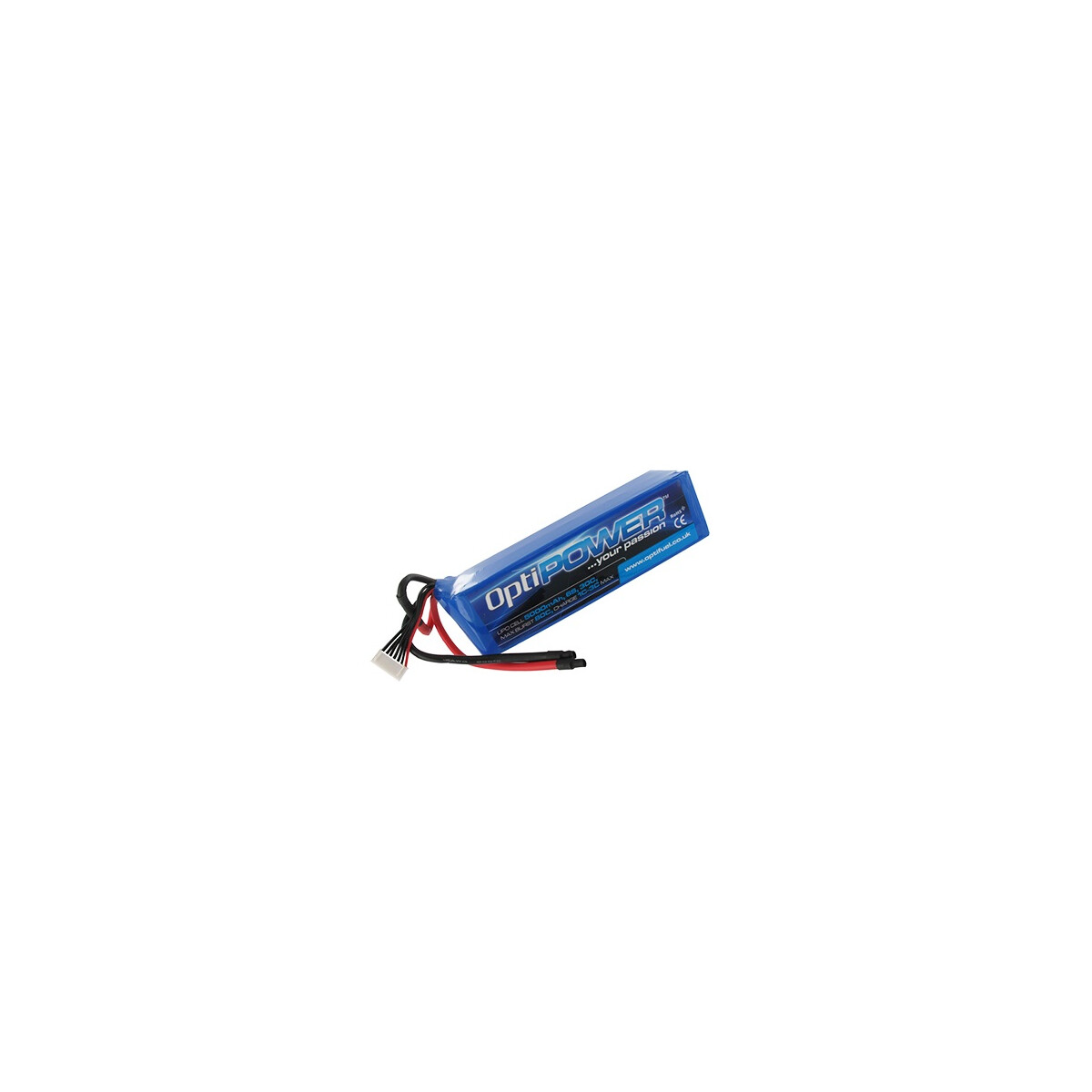 Opti Power Lipo Cell Battery 5000mAh 6S 30C 80C