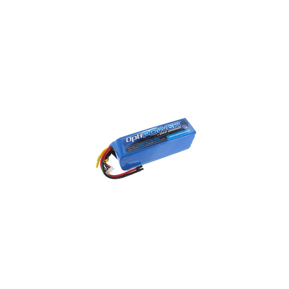 OptiPower Lipo Cell Battery 5300mAh 7S 30C