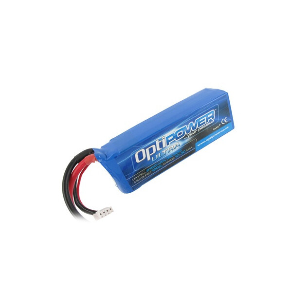 OptiPower Ultra 50C Lipo Cell Battery 2150mAh 3S 50C