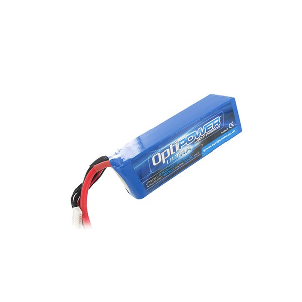 OptiPower Ultra 50C Lipo Cell Battery 2700mAh 6S 50C