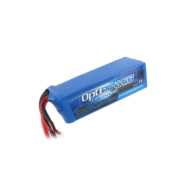 OptiPower Ultra 50C Lipo Cell Battery 3500mAh 6S 50C