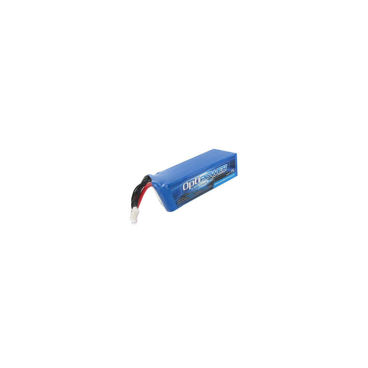 OptiPower Ultra 50C Lipo Cell Battery 4300mAh 6S 50C