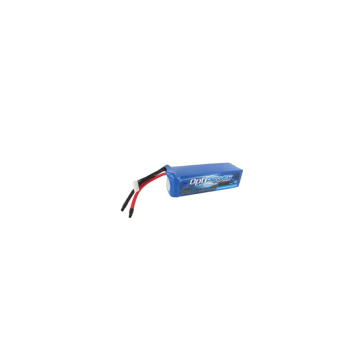 OptiPower Ultra 50C Lipo Cell Battery 5300mAh 6S 50C