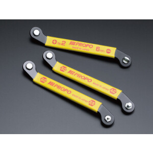 Thin offset hex wrench set