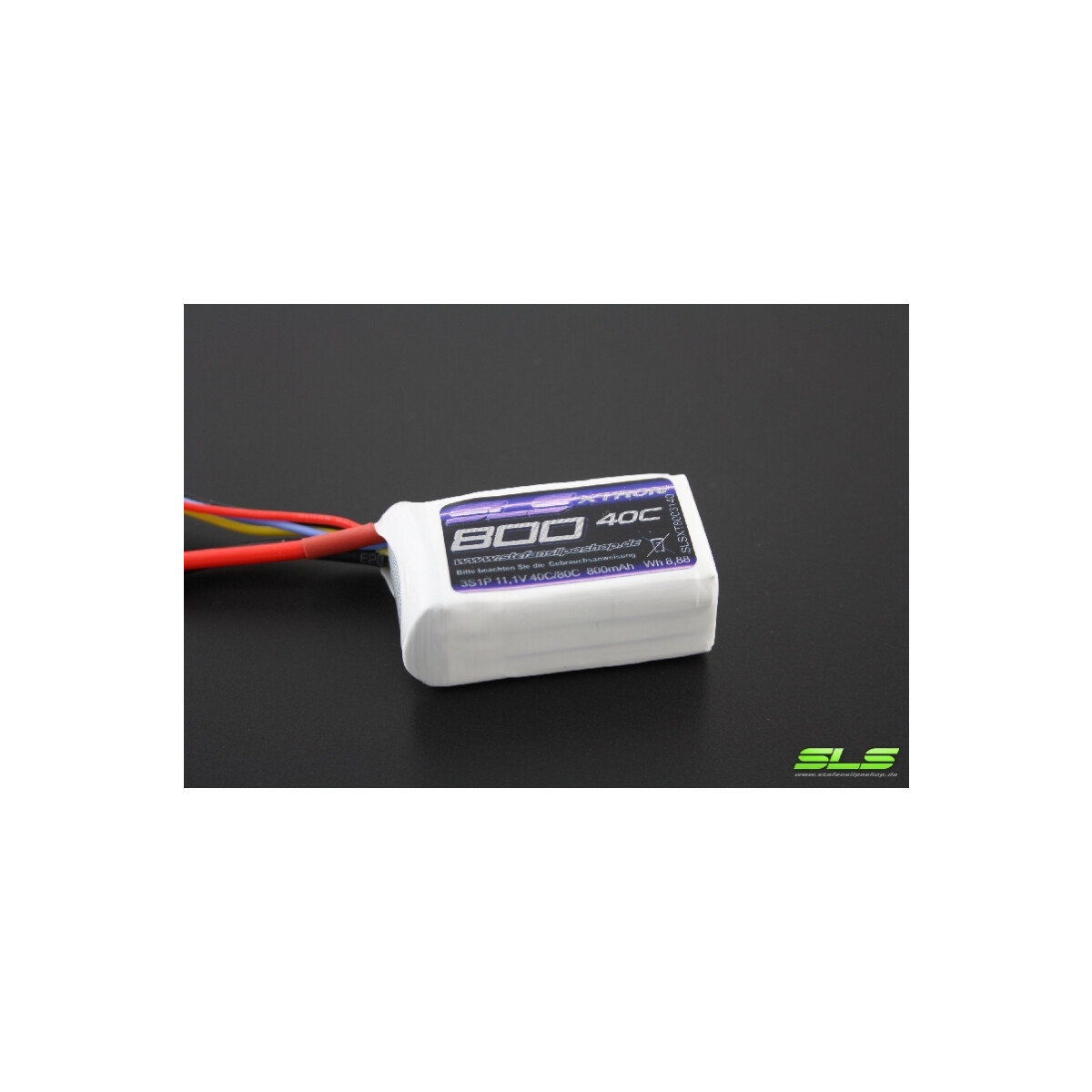 SLS XTRON 800mAh 3S1P 11,1V 40C/80C