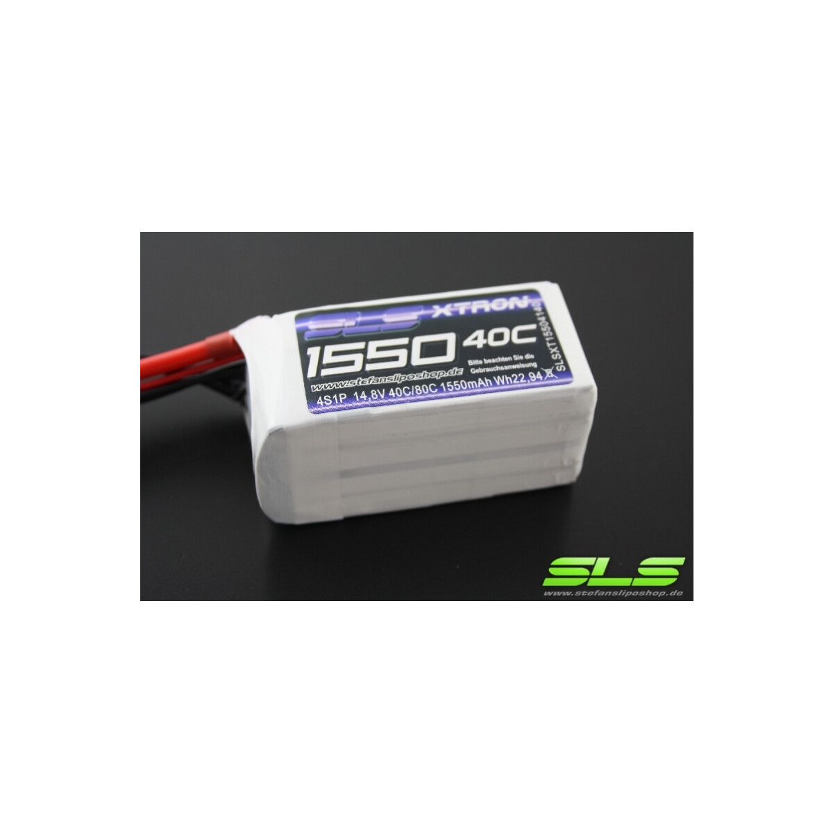 SLS XTRON 1550mAh 4S1P 14,8V 40C/80C