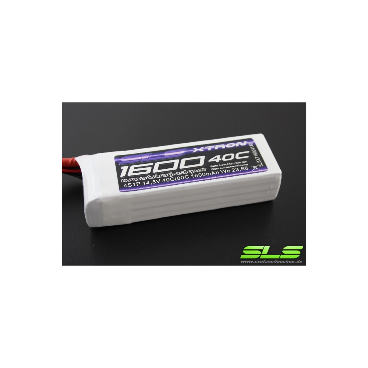 SLS XTRON 1600mAh 4S1P 14,8V 40C/80C