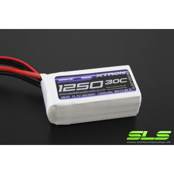 SLS XTRON 1250mAh 3S1P 11,1V 30C/60C