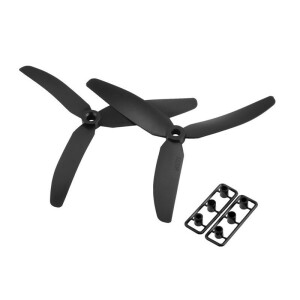 3-Blade Propeller-Set 5x3 schwarz (2x CW / 2x CCW)