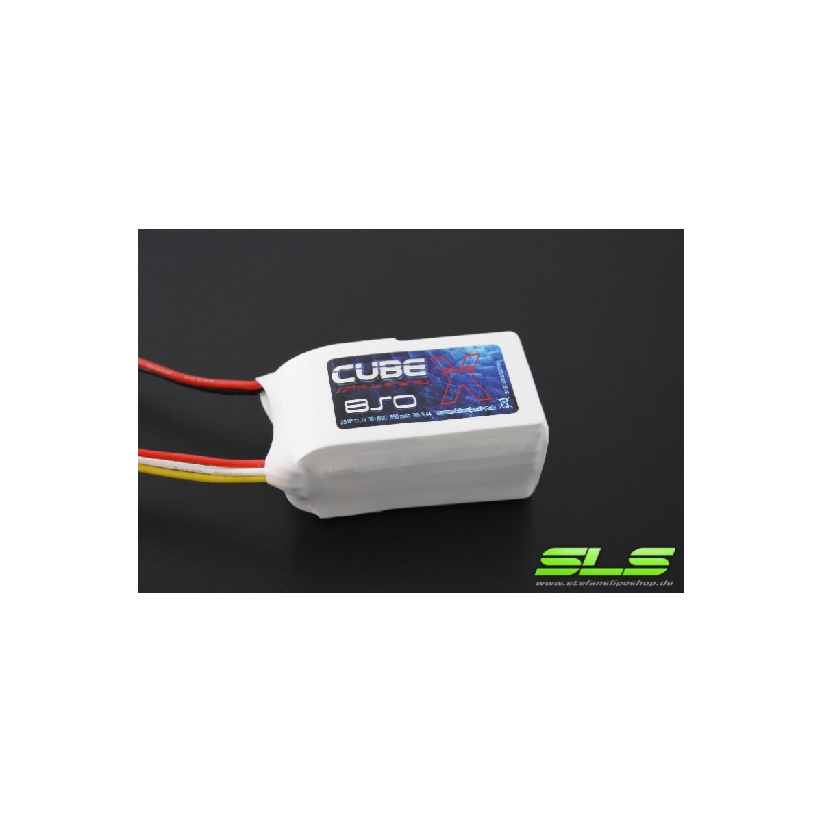 SLS X-CUBE 850mAh 2S1P 7,4V 30C/60C