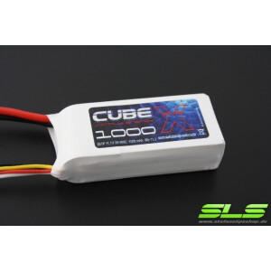 SLS X-CUBE 1000mAh 2S1P 7,4V 30C/60C