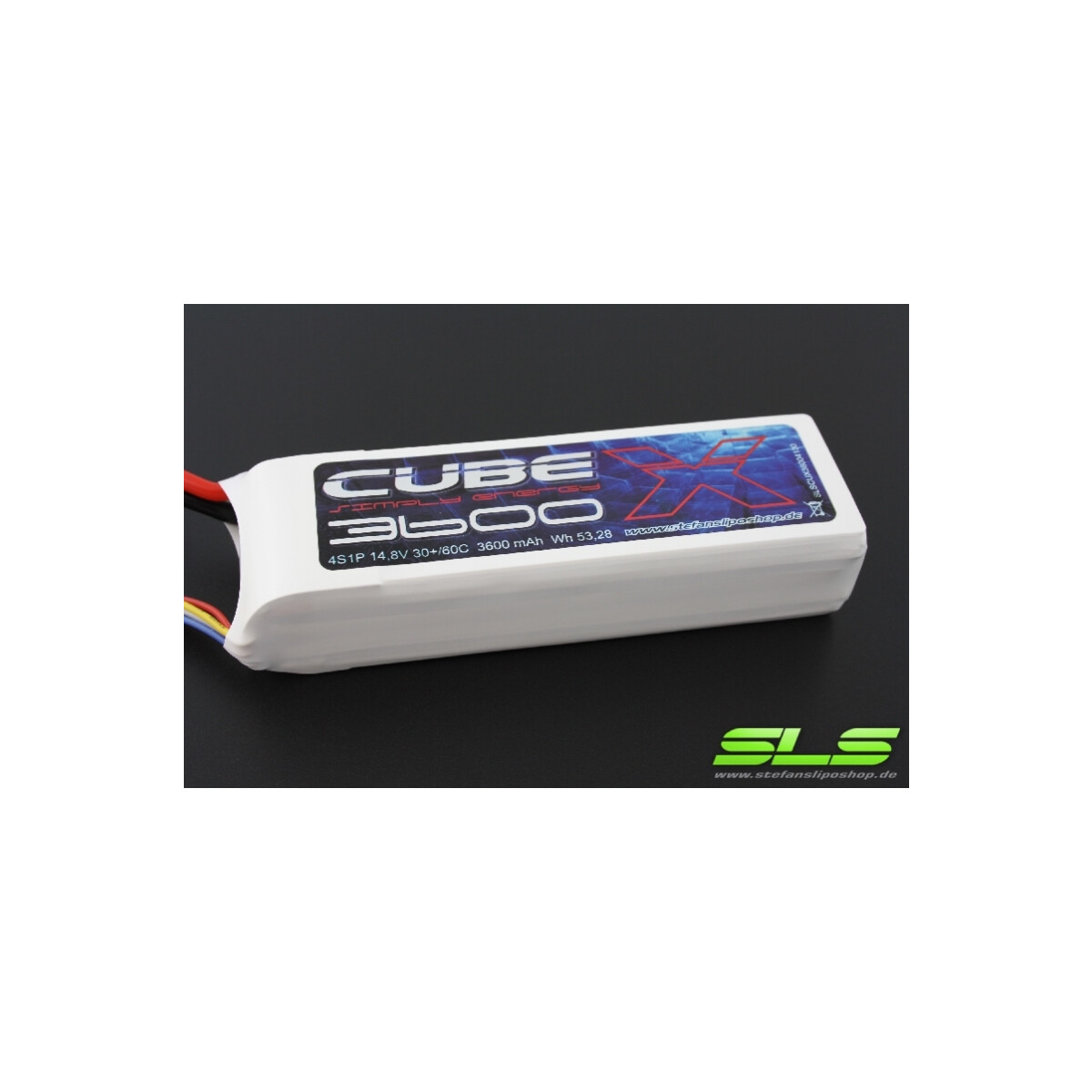 SLS X-CUBE 3600mAh 6S1P 22,2V 30C/60C