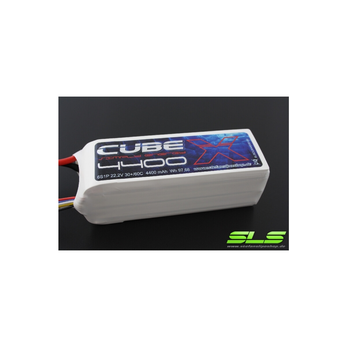 SLS X-CUBE 4400mAh 6S1P 22,2 V 30C/60C