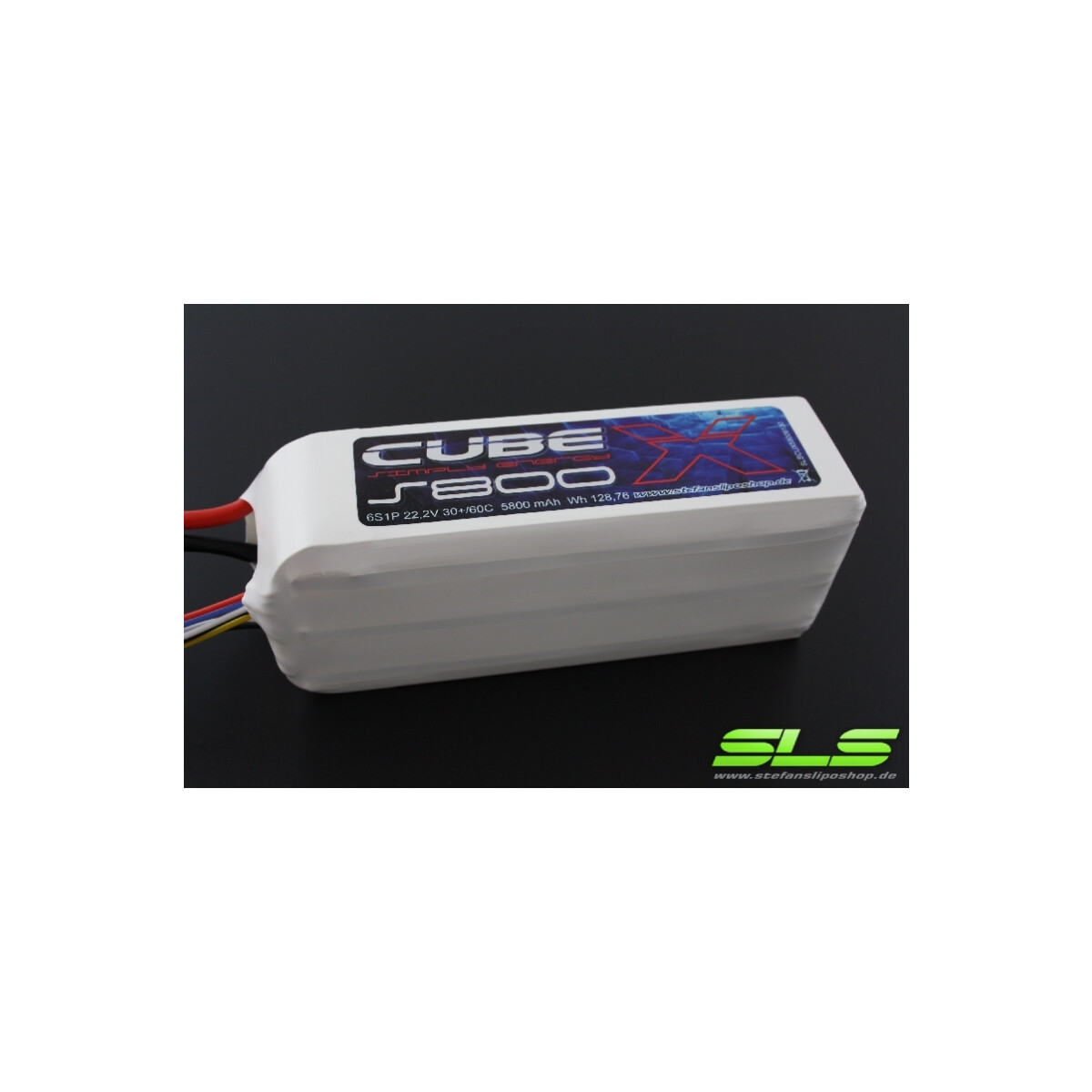 SLS X-CUBE 5800mAh 6S1P 22,2V 30C/60C