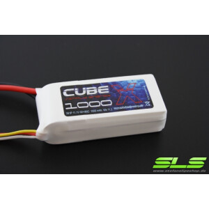 SLS X-CUBE 1000mAh 3S1P 11,1V 40C/80C