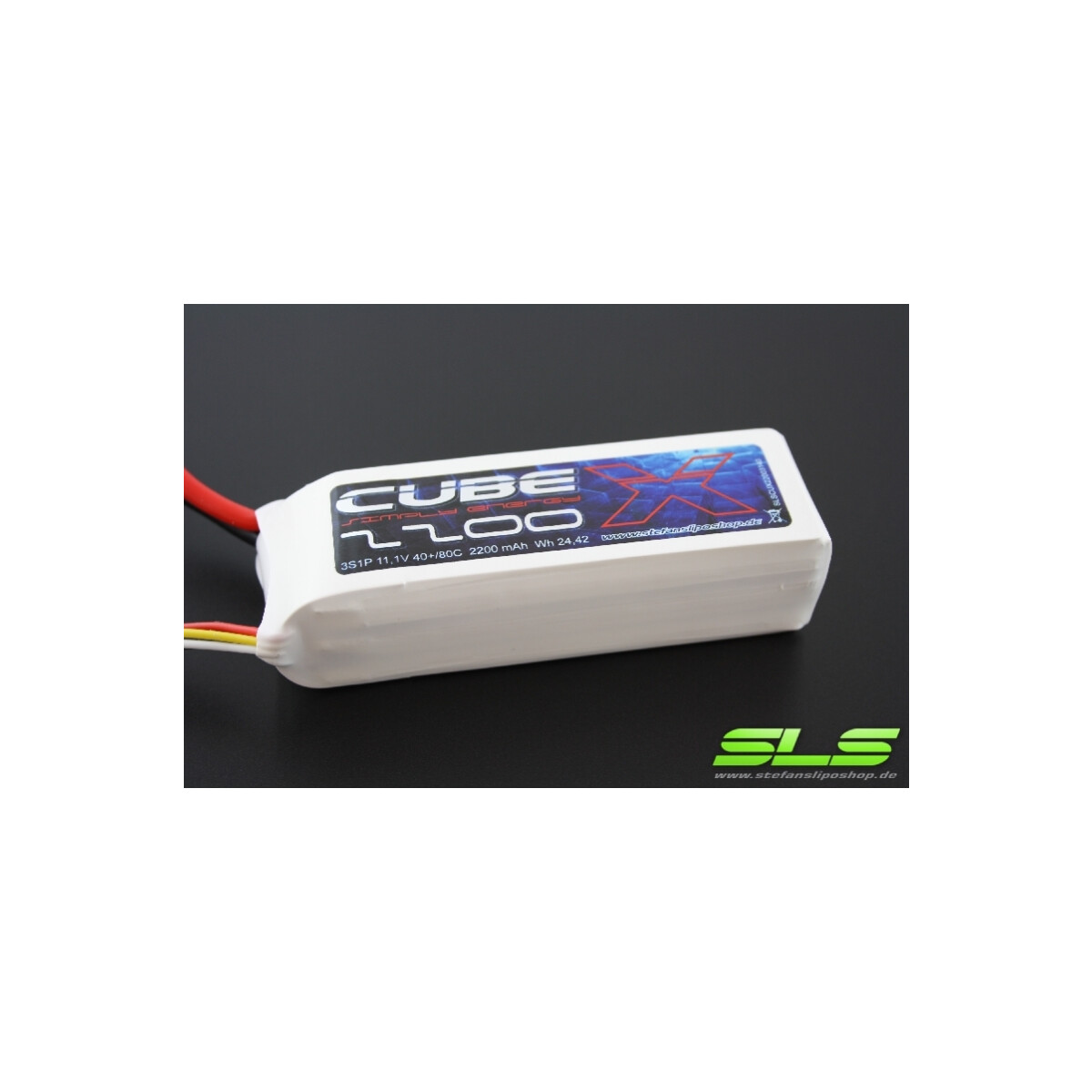 SLS X-CUBE 2200mAh 4S1P 14,8V 40C/80C