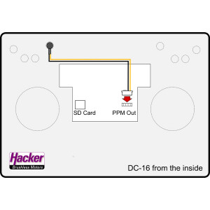 DUPLEX 2,4EX PPM-DSC-Buchse Rot (Stereo) für Sender...