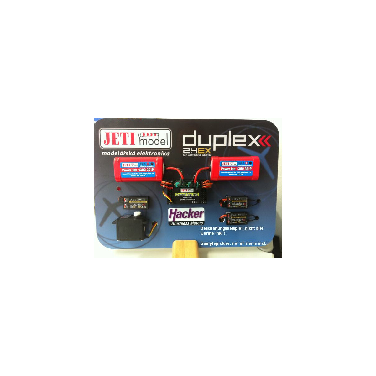 DUPLEX 2.4EX Central Box 200 + 2x Rsat2 + RC Switch
