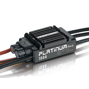 Hobbywing Platinum BL ESC 100A V3 2-6 LiPo