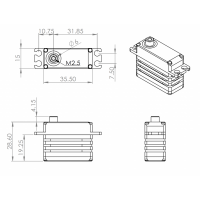 J3D8.5T High-Speed Digital Servo