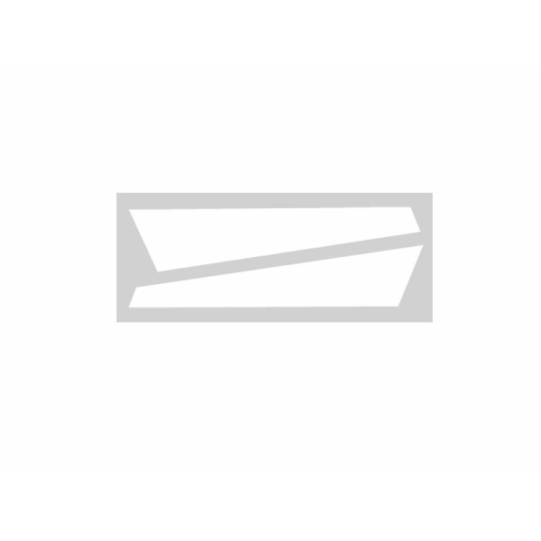 OXY3 - Vertical Fin Sticker White